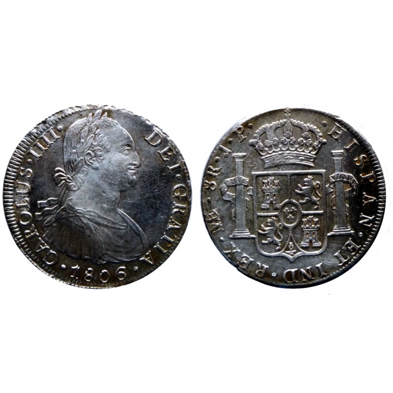 Pérou - Charles IV - 8 reales 1806