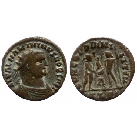 Maximinus II Caes - Aurelianus - CONCORDIA MILITVM - Alexandrie