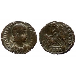 Constantius Gallus- AE2 nummus - FEL TEMP REPARATIO - Alexandria