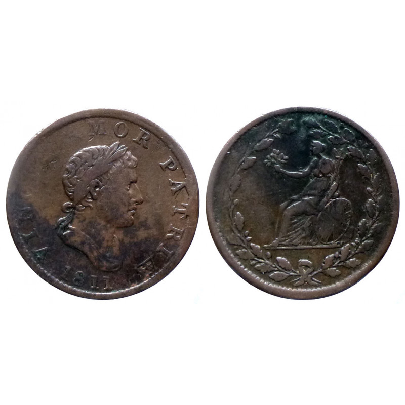 Essex - Walthaston - Half Penny  1811