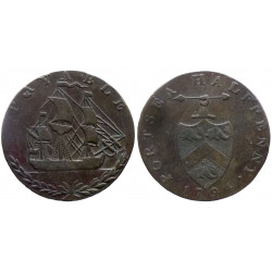 Hampshire - Portsea - Half Penny  1795