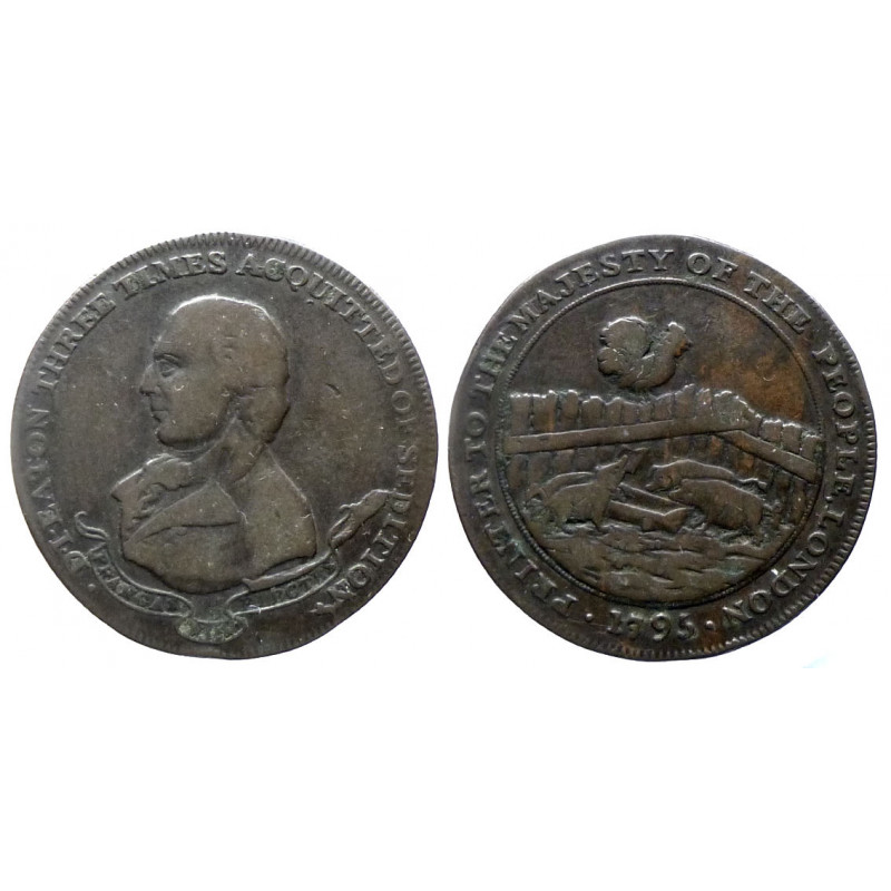 Middlesex - Eaton's - Half penny 1795