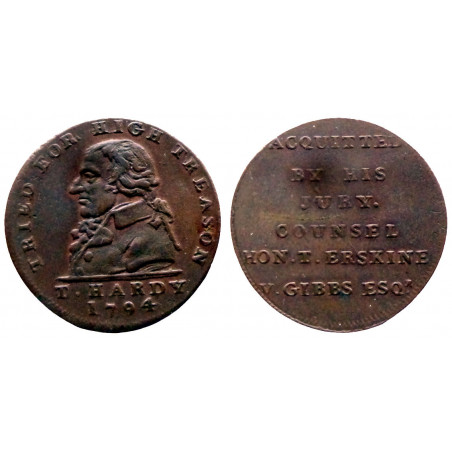 Middlesex - Political and Social Series - Half penny 1794
