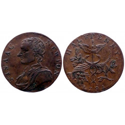 Middlesex - Political and Social Series - Half penny 1793
