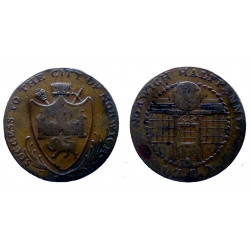 Norfolk - Norwich - Half penny 1792.