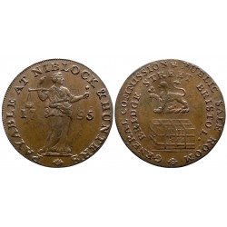 Somersetshire - Bristol - half penny 1795