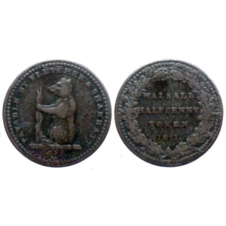 Staffordshire - Walsall - Half Penny 1811