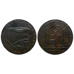 Norfolk - Norwich - Half Penny token N.D.