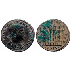 Constantius II Caes - AE nummus - Siscia - RIC.237