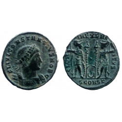 Constantius II Caes - AE nummus - Arles - RIC.355 R4