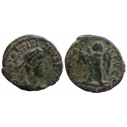 Valentinianus II - AE nummus - VICTORIA AVGGG - Arles