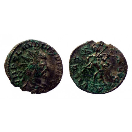 Claudius II - Antoninianus - VIRTVS AVG - Milan