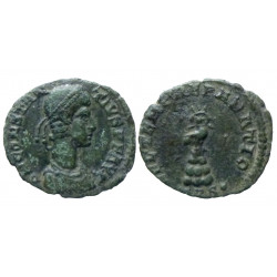 Constantius II - Ae nummus - Phénix - Trier