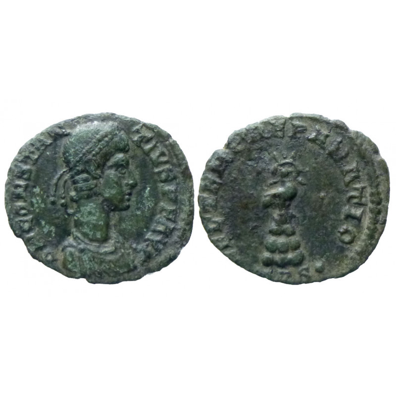 Constantius II - Ae nummus - Phénix - Trier