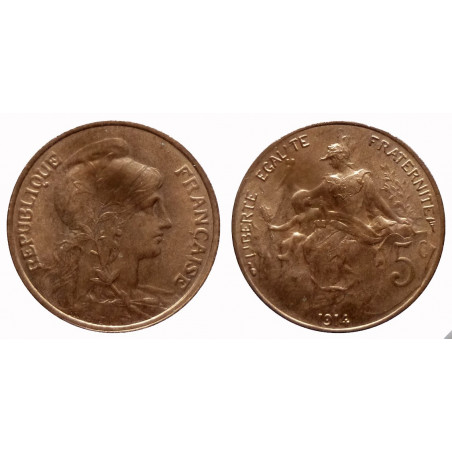 Dupuis 5 centimes 1914