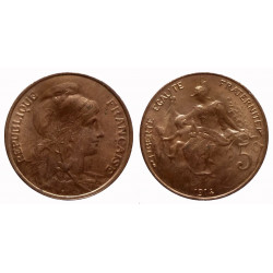 Dupuis 5 centimes 1914 - SPL