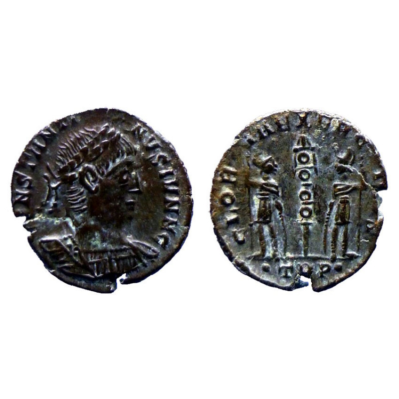 Constantinus II Caes - AE nummus - Trier