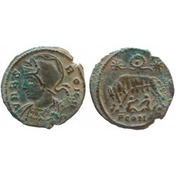 Vrbs Roma - AE Nummus - Arles - RIC.379 R3