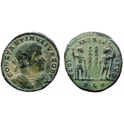 Constantinus II Caesar - AE nummus - Lyon - RIC.238 R1