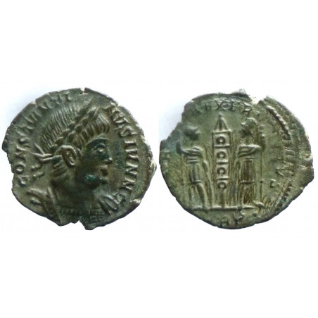 Constantinus II Caes - AE nummus - Trier - RIC. 591