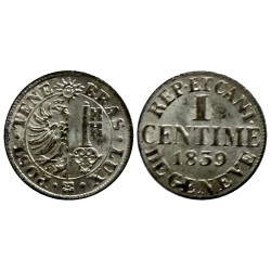 Suisse - GENEVE - 1 centime 1839