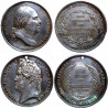 Lot deux médaille argent
