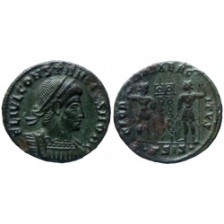 Constantius II Caes - GLORIA EXERCITVS - Siscia - Ric. 237