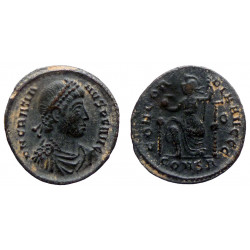 Gratianus - Ae nummus - Constantinople - RIC. 56 a3