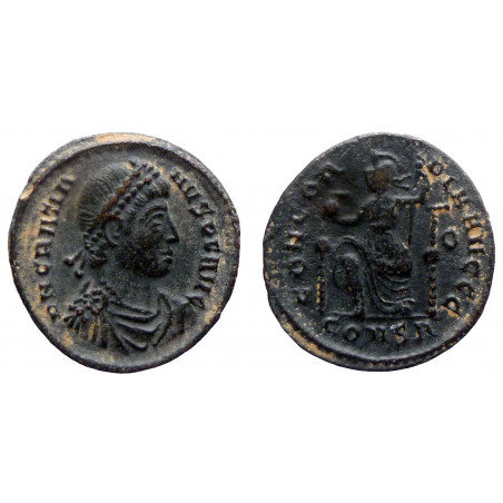 Gratianus - Ae nummus - Constantinople - RIC. 56 a3