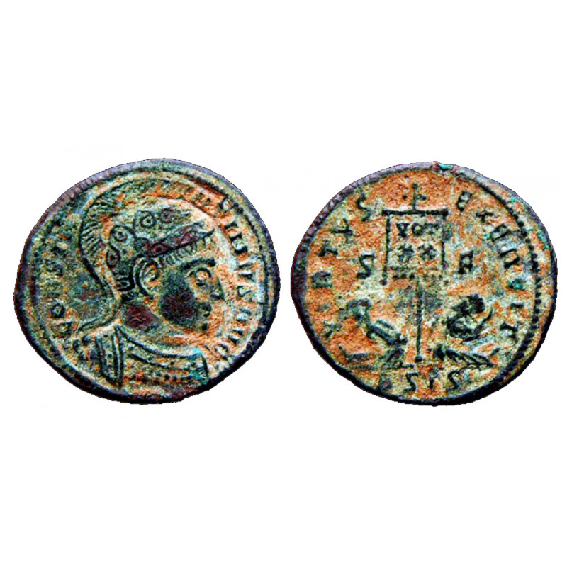 Constantinus - Ae Follis réduit - Siscia