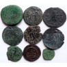 Lot de 9 monnaies romaines