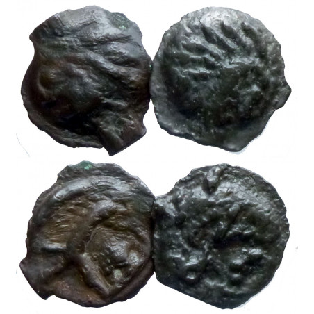 Lot de 2 potins gaulois