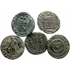 Lot de 5 nummi
