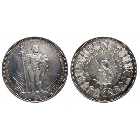 Suisse - BALE - BASEL - 5 Franken Tir 1879