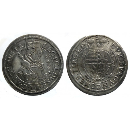 Autriche - Leopold V - 10 kreuzer 1627 - Hall