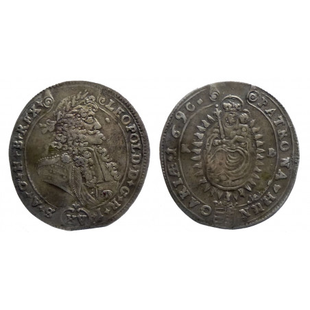 Autriche - Leopold I - 15 kreuzer 1690 Kremnitz