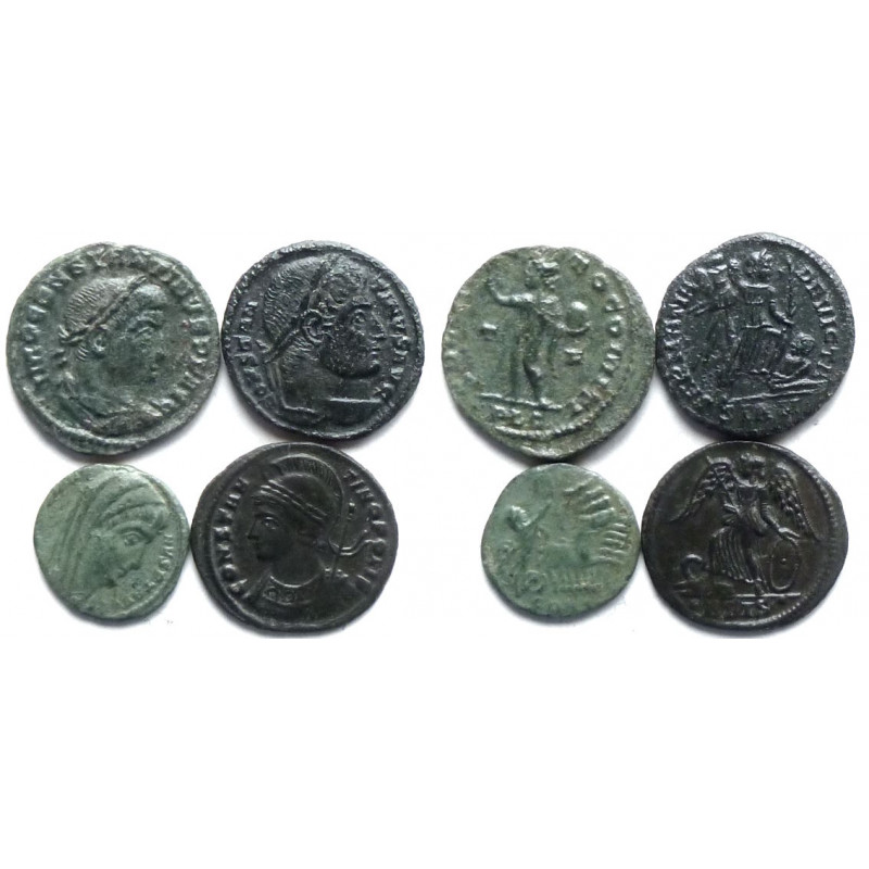 Lot de 4 nummi