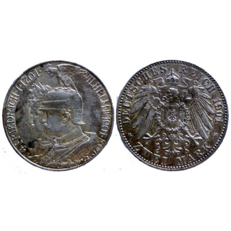 Prusse - 2 mark 1901