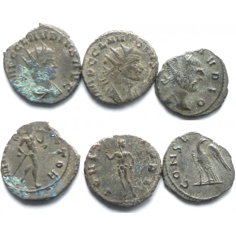 Claudius II - Lot 3 Antoninianii