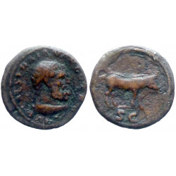 Trajan - Quadrans - Boar