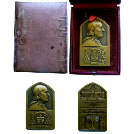 Plaque, Adolphe Yves Marie Duparc, évêque de Quimper