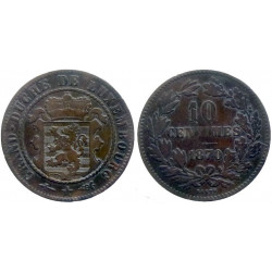 LUXEMBOURG - 10 centimes 1870