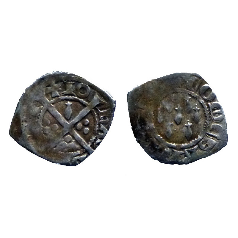 Bretagne - Jean IV - demi gros - Vannes