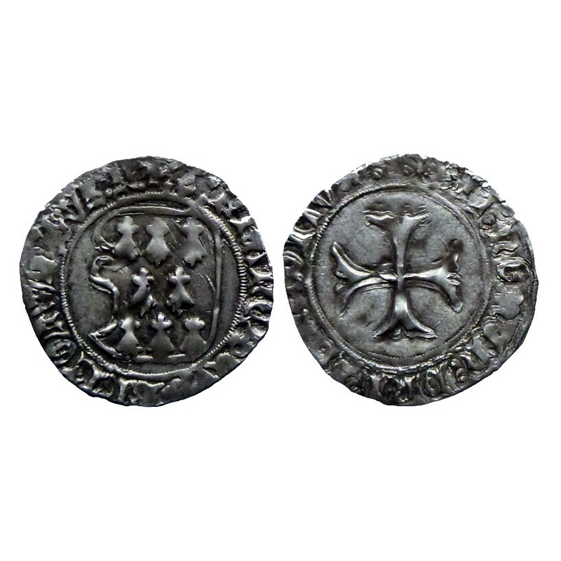 Bretagne - François I et II - Blanc - Rennes