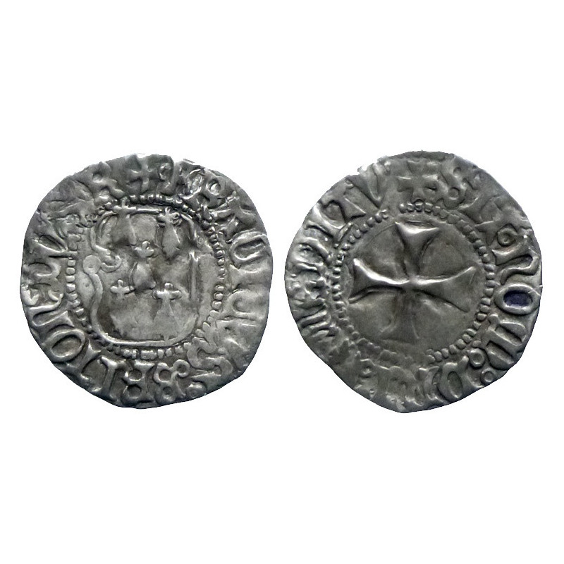 Bretagne - François I et II - Demi Blanc - Rennes