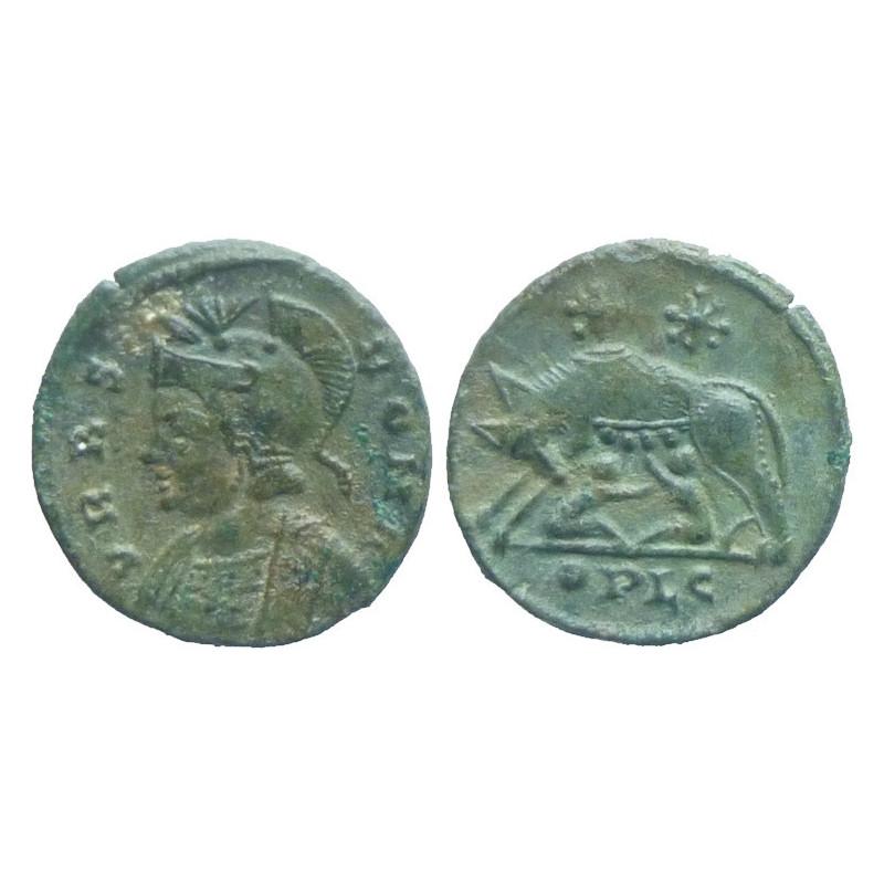 URBS ROMA - Nummus - Lyon - RIC. 247 R1