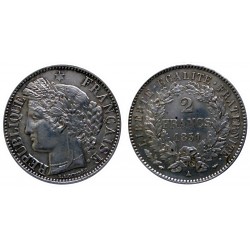 II° Républic - 2 francs 1851 Paris