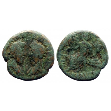 Marc Aurèle et Lucius Verus - AE 22 - Phoenicia - Arados