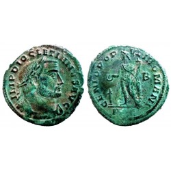 Diocletianus I - Follis - GENIO POPVLI ROMANI - Lyon