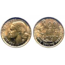 IV° République - Guiraud - 20 francs 1950 B